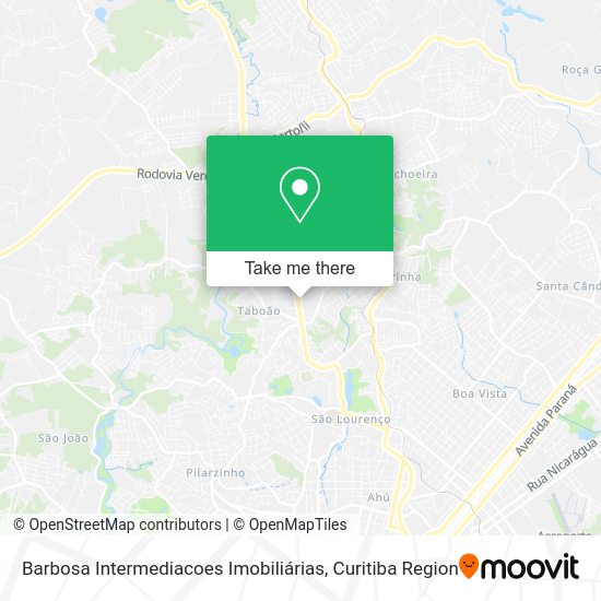 Barbosa Intermediacoes Imobiliárias map