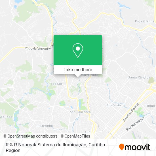 R & R Nobreak Sistema de Iluminação map