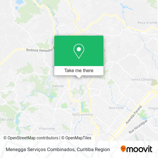 Menegga Serviços Combinados map