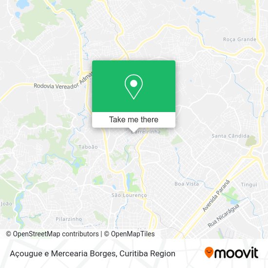 Açougue e Mercearia Borges map