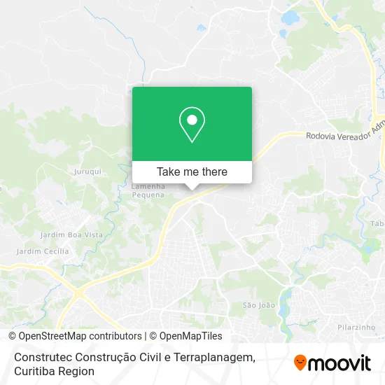 Construtec Construção Civil e Terraplanagem map