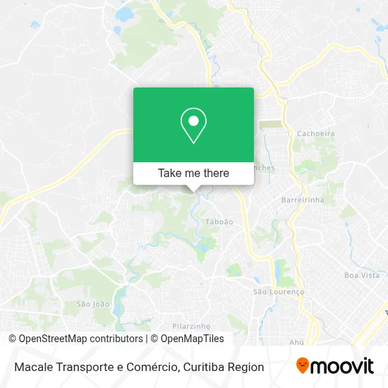 Macale Transporte e Comércio map