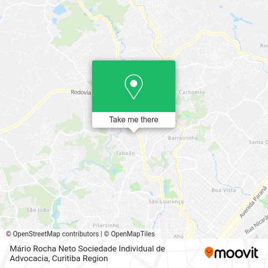 Mário Rocha Neto Sociedade Individual de Advocacia map