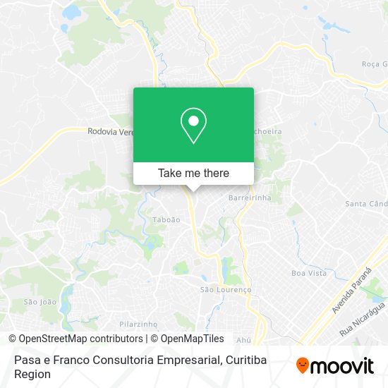 Pasa e Franco Consultoria Empresarial map