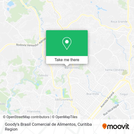 Goody's Brasil Comercial de Alimentos map