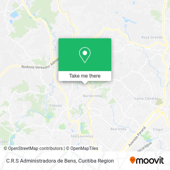 C.R.S Administradora de Bens map