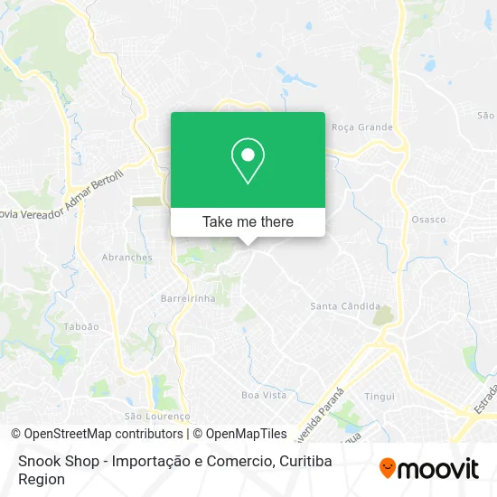 Snook Shop - Importação e Comercio map