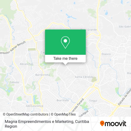 Magna Empreendimentos e Marketing map