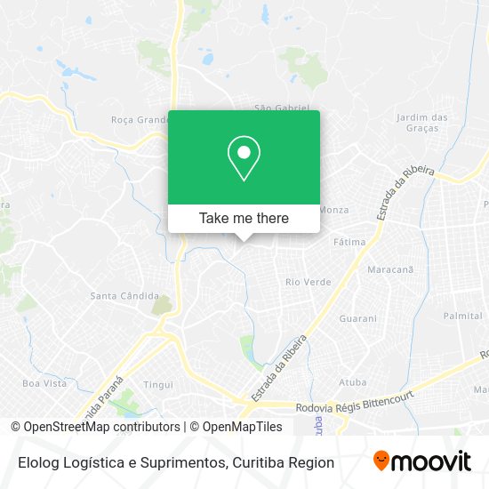Elolog Logística e Suprimentos map