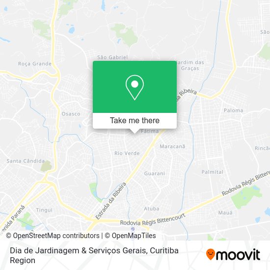 Dia de Jardinagem & Serviços Gerais map