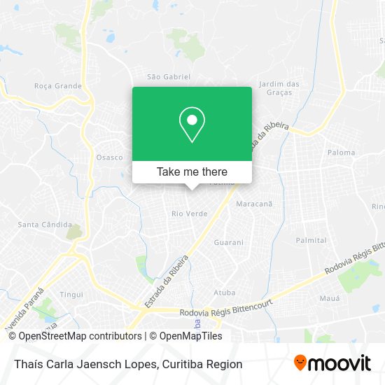 Thaís Carla Jaensch Lopes map