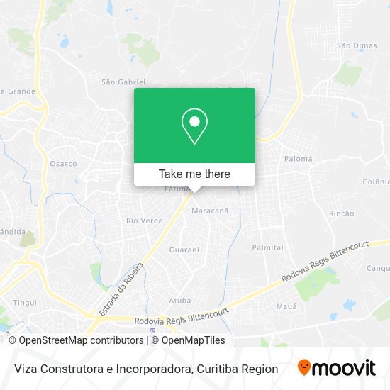 Viza Construtora e Incorporadora map