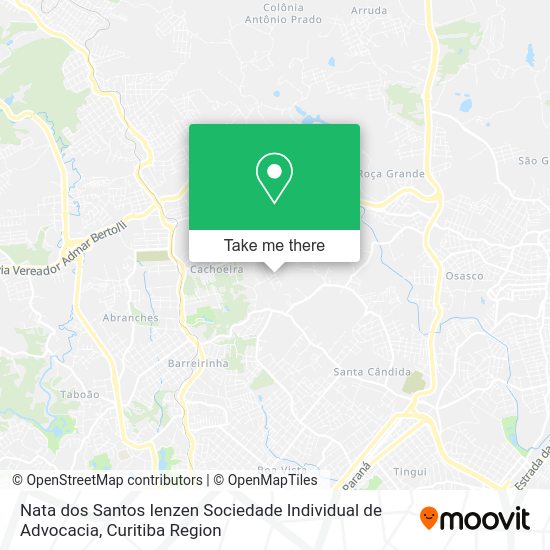 Nata dos Santos Ienzen Sociedade Individual de Advocacia map