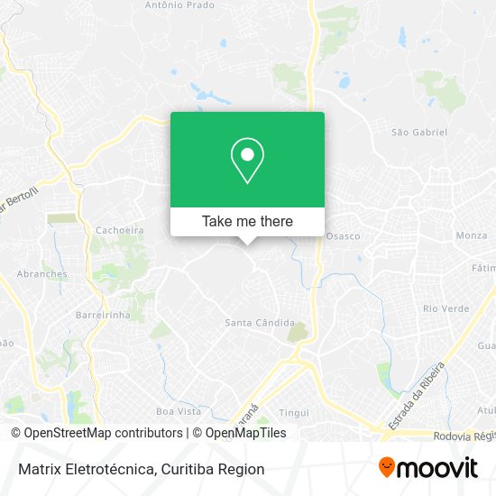 Matrix Eletrotécnica map