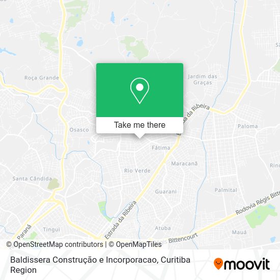 Baldissera Construção e Incorporacao map