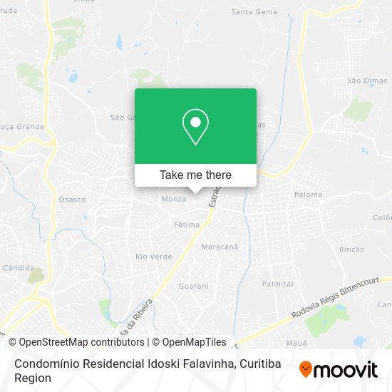 Condomínio Residencial Idoski Falavinha map