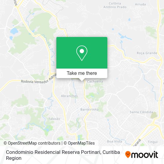 Condomínio Residencial Reserva Portinari map
