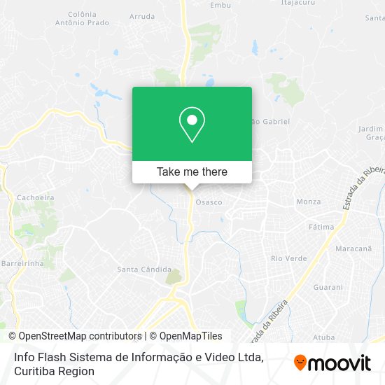 Info Flash Sistema de Informação e Video Ltda map