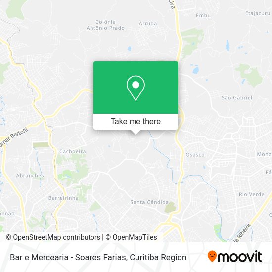 Bar e Mercearia - Soares Farias map