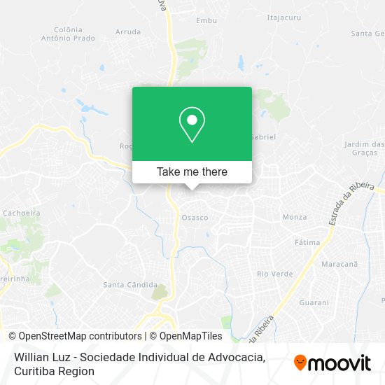 Willian Luz - Sociedade Individual de Advocacia map