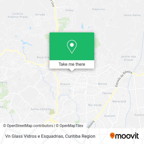 Vn Glass Vidros e Esquadrias map