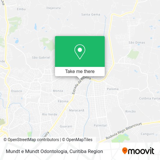 Mundt e Mundt Odontologia map