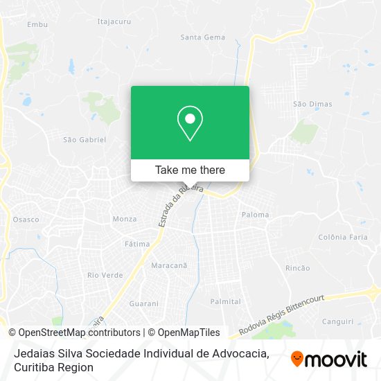 Jedaias Silva Sociedade Individual de Advocacia map