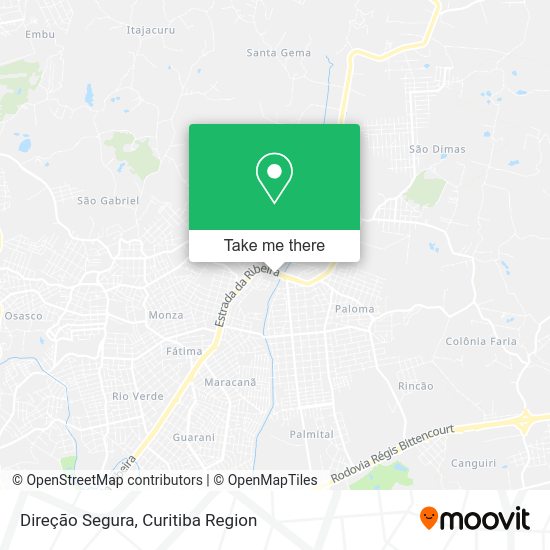 Direção Segura map