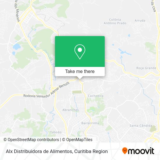 Alx Distribuidora de Alimentos map