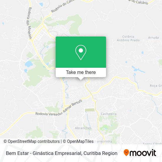 Bem Estar - Ginástica Empresarial map