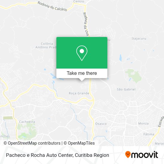 Pacheco e Rocha Auto Center map