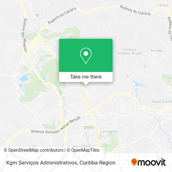 Kgm Serviços Administrativos map