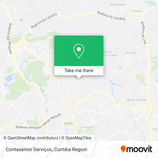 Contasenior Serviços map