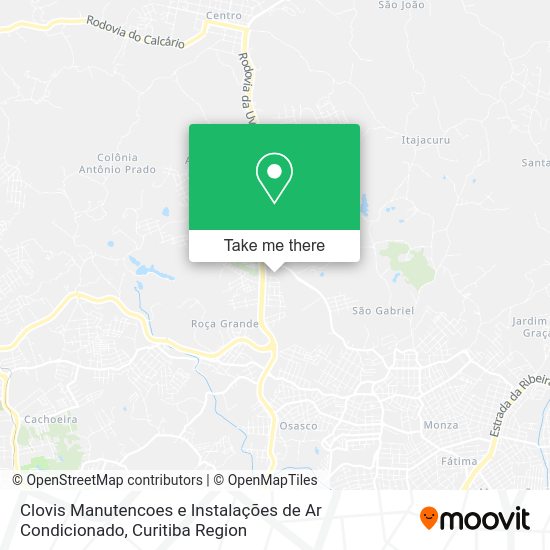 Clovis Manutencoes e Instalações de Ar Condicionado map