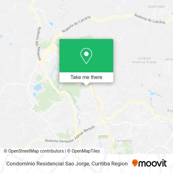 Condomínio Residencial Sao Jorge map