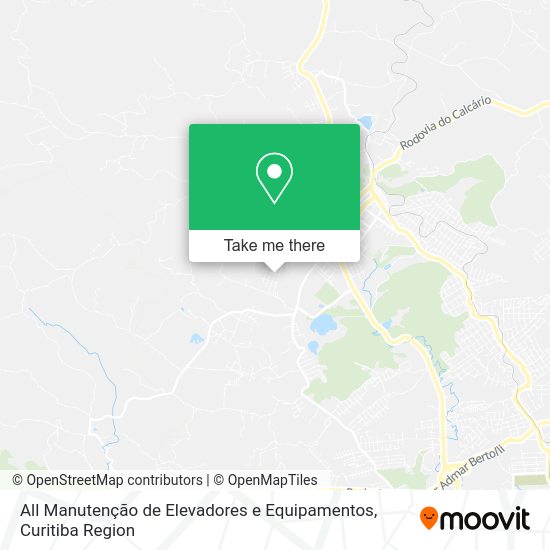 All Manutenção de Elevadores e Equipamentos map