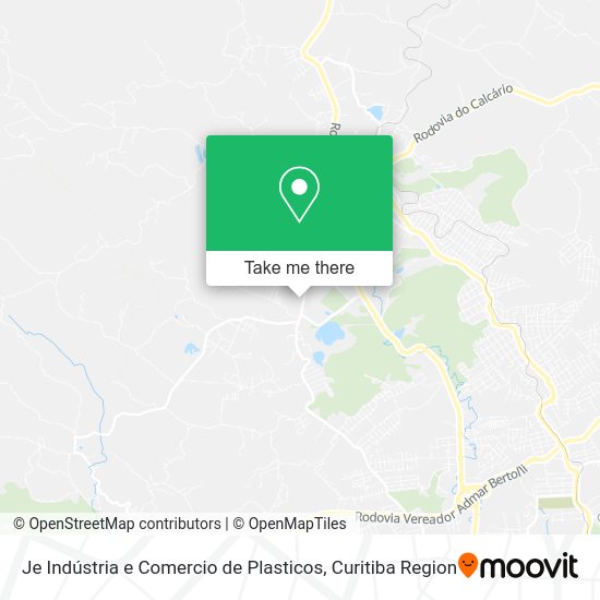 Je Indústria e Comercio de Plasticos map