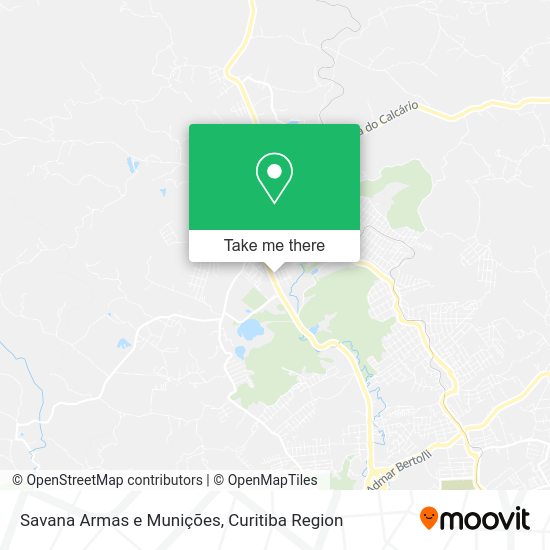 Savana Armas e Munições map