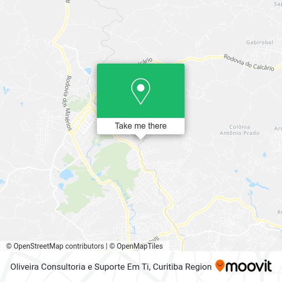 Oliveira Consultoria e Suporte Em Ti map