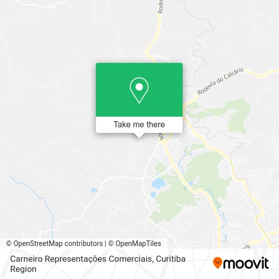 Carneiro Representações Comerciais map