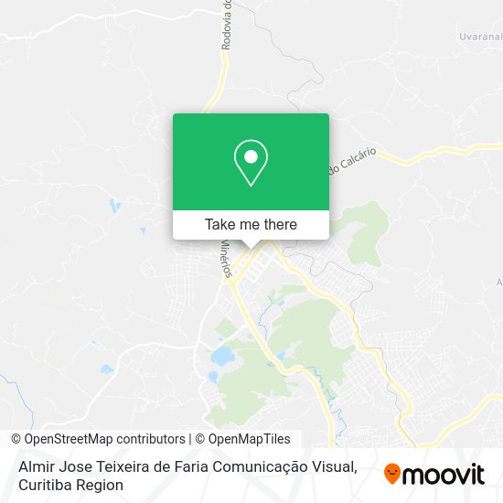 Almir Jose Teixeira de Faria Comunicação Visual map