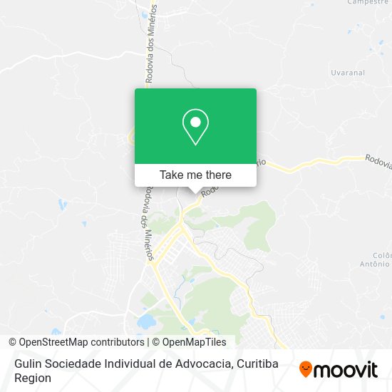 Gulin Sociedade Individual de Advocacia map