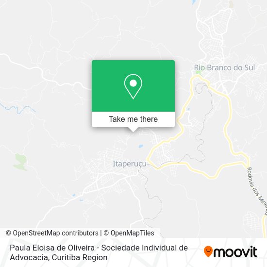 Paula Eloisa de Oliveira - Sociedade Individual de Advocacia map