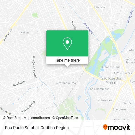 Rua Paulo Setubal map