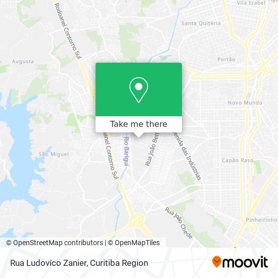 Rua Ludovíco Zanier map