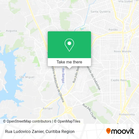 Rua Ludovíco Zanier map