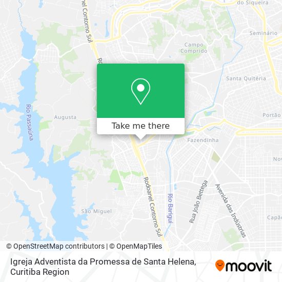 Igreja Adventista da Promessa de Santa Helena map