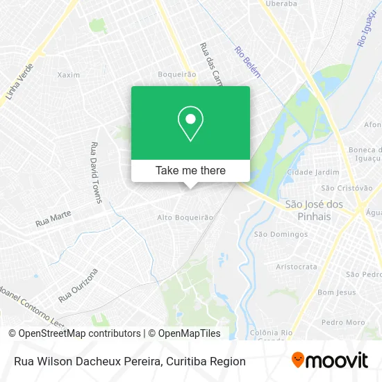 Rua Wilson Dacheux Pereira map