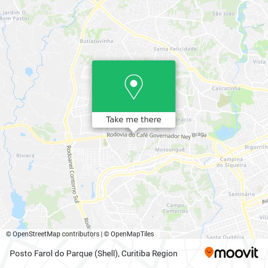 Posto Farol do Parque (Shell) map