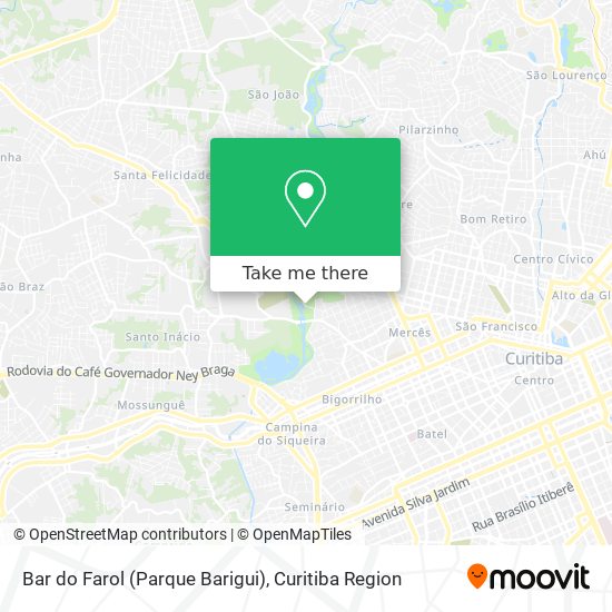 Bar do Farol (Parque Barigui) map